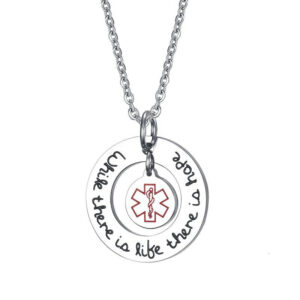Exclusive Personalized Medical Alert ID Necklaces & Pendants for Women Jewelry